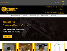 Tablet Screenshot of cornbreadtactical.com